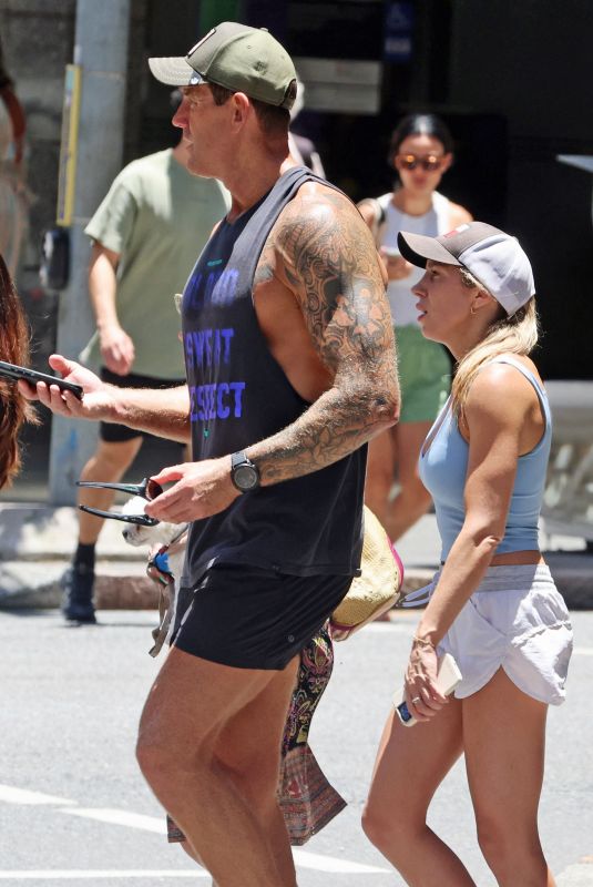 SARAH MATULIN and Ben Roberts-Smith Out in Brisbane 01/02/2025