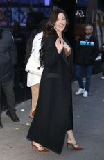 SASHA PIETERSE Arrives at Good Morning America in New York City 01/02/2025