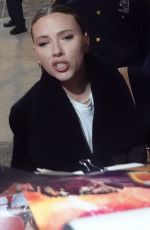 SCARLETT JOHANSSON Arrives at 92Y in New York City 01/09/2025