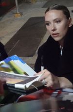 SCARLETT JOHANSSON Arrives at 92Y in New York City 01/09/2025