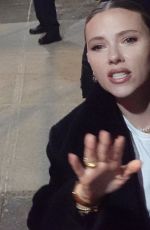 SCARLETT JOHANSSON Arrives at 92Y in New York City 01/09/2025