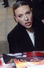 SCARLETT JOHANSSON Arrives at 92Y in New York City 01/09/2025