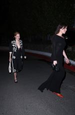 SCOUT and TALLULAH WILLIS Arrive at Golden Globes After-party at Chateau Marmont in Los Angeles 01/05/2025