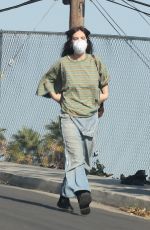 SCOUT WILLIS Out Wears a Face Mask Amid Wildfires in Los Angeles 01/10/2025