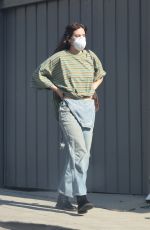 SCOUT WILLIS Out Wears a Face Mask Amid Wildfires in Los Angeles 01/10/2025