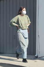 SCOUT WILLIS Out Wears a Face Mask Amid Wildfires in Los Angeles 01/10/2025