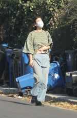 SCOUT WILLIS Out Wears a Face Mask Amid Wildfires in Los Angeles 01/10/2025