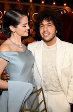 SELENA GOMEZ and Benny Blanco at 82nd Annual Golden Globes Awards in Beverly Hills 01/05/2025