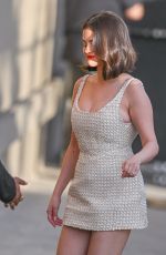 SELENA GOMEZ Arrives at Jimmy Kimmel Live to Promote Emilia Perez in Hollywood 01/06/2025
