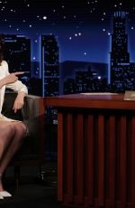 SELENA GOMEZ at Jimmy Kimmel Live, January 2025