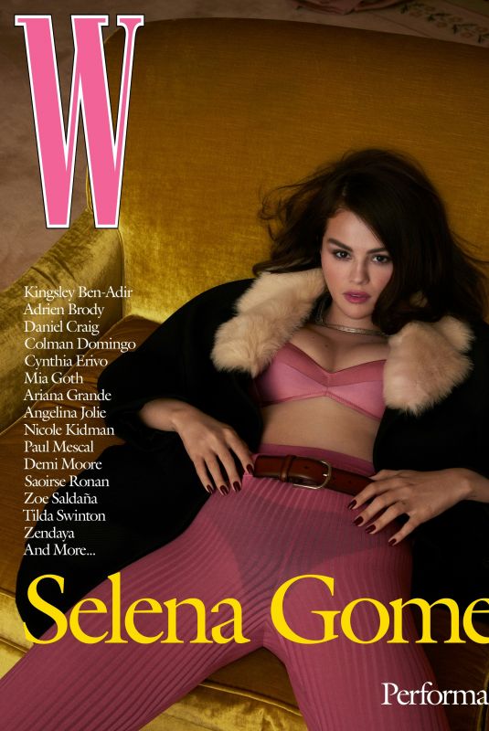 SELENA GOMEZ for W Magazine Best Performances, January 2025