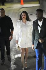 SELENA GOMEZ Leaves Jimmy Kimmel Live in Hollywood 01/06/2025