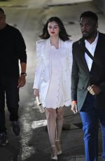 SELENA GOMEZ Leaves Jimmy Kimmel Live in Hollywood 01/06/2025
