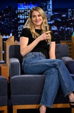 SHAILENE WOODLEY at Tonight Show Starring Jimmy Fallon in New York 01/27/2025