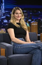 SHAILENE WOODLEY at Tonight Show Starring Jimmy Fallon in New York 01/27/2025