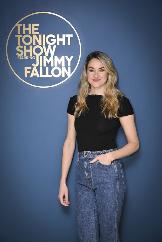 SHAILENE WOODLEY at Tonight Show Starring Jimmy Fallon in New York 01/27/2025