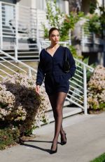 SHANINA SHAIK Out and About in Los Angeles 01/24/2025