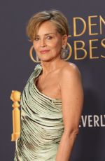 SHARON STONE at 82nd Annual Golden Globes Awards in Beverly Hills 01/05/2025