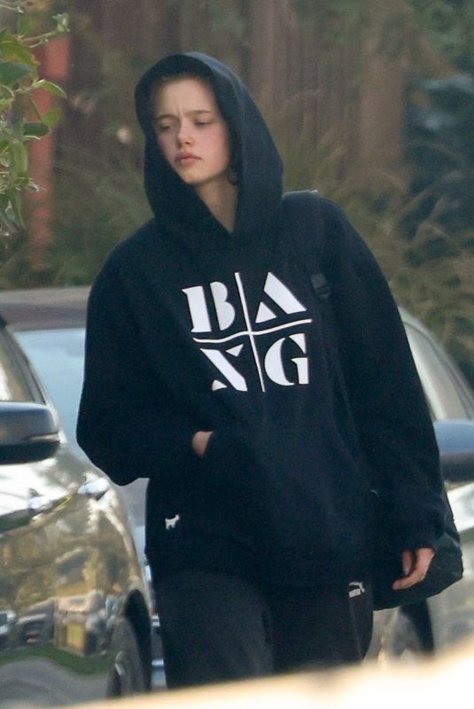 SHILOH JOLIE-PITT Leaves a Dance Class Session in Los Angeles 01/09/2025