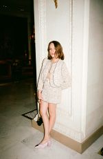 SHIRA HAAS Getting Ready for Chanel Fashion Show, January 2025