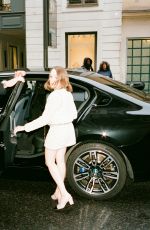 SHIRA HAAS Getting Ready for Chanel Fashion Show, January 2025
