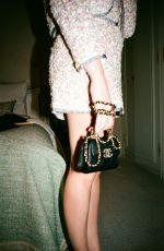 SHIRA HAAS Getting Ready for Chanel Fashion Show, January 2025