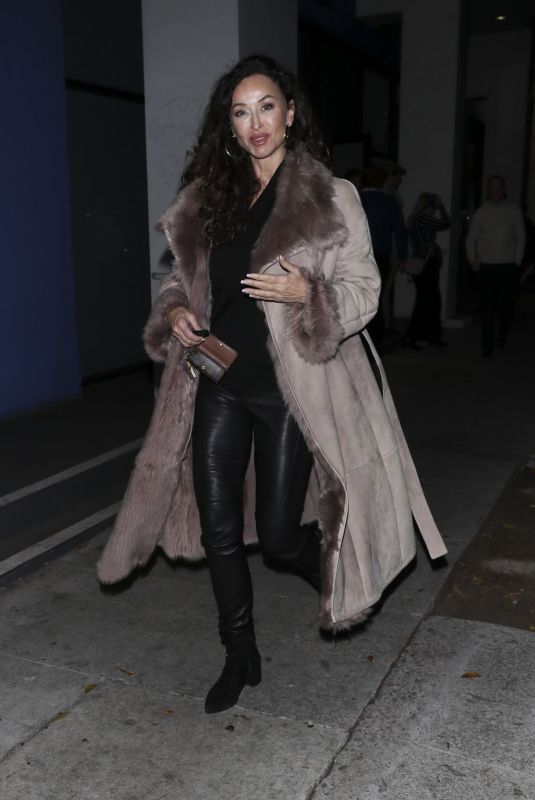 SOFIA MILOS Leaves Writers Guild Theater in Beverly Hills 01/29/2025