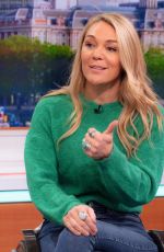 SOPHIE MORGAN at Good Morning Britain TV Show in London 01/24/2025