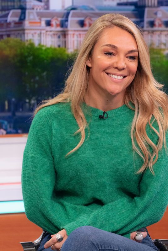 SOPHIE MORGAN at Good Morning Britain TV Show in London 01/24/2025