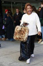SUNNY ANDERSON Out and About in New York 01/07/2025