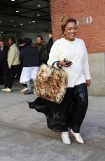 SUNNY ANDERSON Out and About in New York 01/07/2025