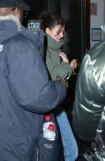 SURI CRUISE Pays Surprise Backstage Visit After Katie
