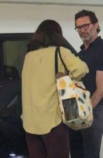 SUTTON FOSTER and Hugh Jackman Out and About in Los Angeles 01/05/2025