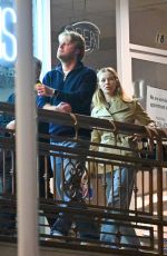SVETLANA USTINOVA and Ilya Stewart at Sushi Park in West Hollywood 01/17/2025