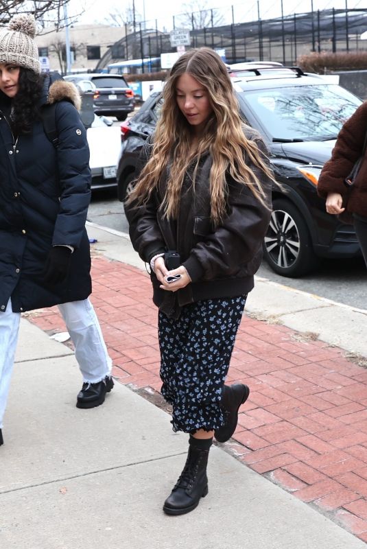 SYDNEY SWEENEY Arrives on Set of Paul Feig
