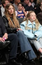 SYDNEY SWEENEY at New York Knicks vs Brooklyn Nets Game at Barclays Center in Brooklyn 01/21/2025