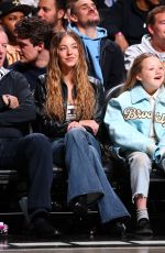 SYDNEY SWEENEY at New York Knicks vs Brooklyn Nets Game at Barclays Center in Brooklyn 01/21/2025
