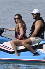 SYDNEY SWEENEY in Bikini Jet Skiing and Boating with Friends Before New Year