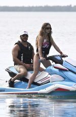SYDNEY SWEENEY in Bikini Jet Skiing and Boating with Friends Before New Year