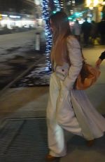 SYDNEY SWEENEY Leaves Her Hotel in New York 01/20/2025