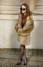 TALIA RYDER at Saint Laurent Menswear Fall-Winter 2025/2026 Show at Paris Fashion Week 01/28/2025