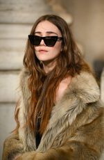 TALIA RYDER at Saint Laurent Menswear Fall-Winter 2025/2026 Show at Paris Fashion Week 01/28/2025