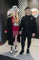 TARYN MANNING Arrives at Sancho