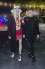 TARYN MANNING Arrives at Sancho
