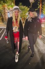 TARYN MANNING Arrives at Sancho