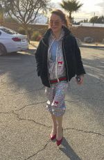 TARYN MANNING in a Gucci Tracksuit Out in Palm Springs 01/26/2025