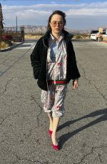 TARYN MANNING in a Gucci Tracksuit Out in Palm Springs 01/26/2025