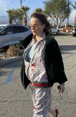 TARYN MANNING in a Gucci Tracksuit Out in Palm Springs 01/26/2025