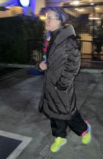 TARYN MANNING Leaves Michelin Bar Cecil Restaurant 01/27/2025