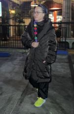 TARYN MANNING Leaves Michelin Bar Cecil Restaurant 01/27/2025